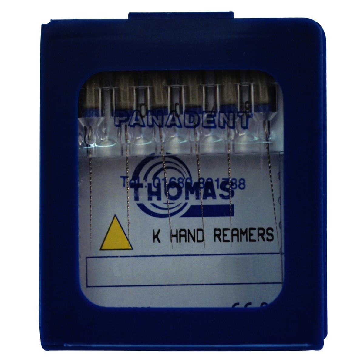 Thomas Hand Reamers 21mm Size 50 6pk