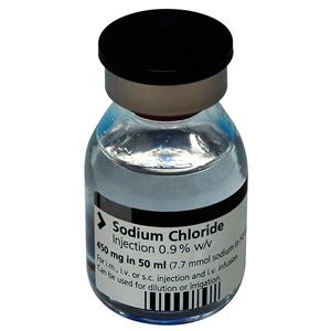 Sodium Chloride 0.9% 50ml Vial