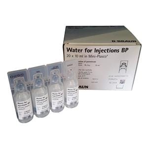 Water for Injection Mini-plasco 10ml Ampoule 20pk