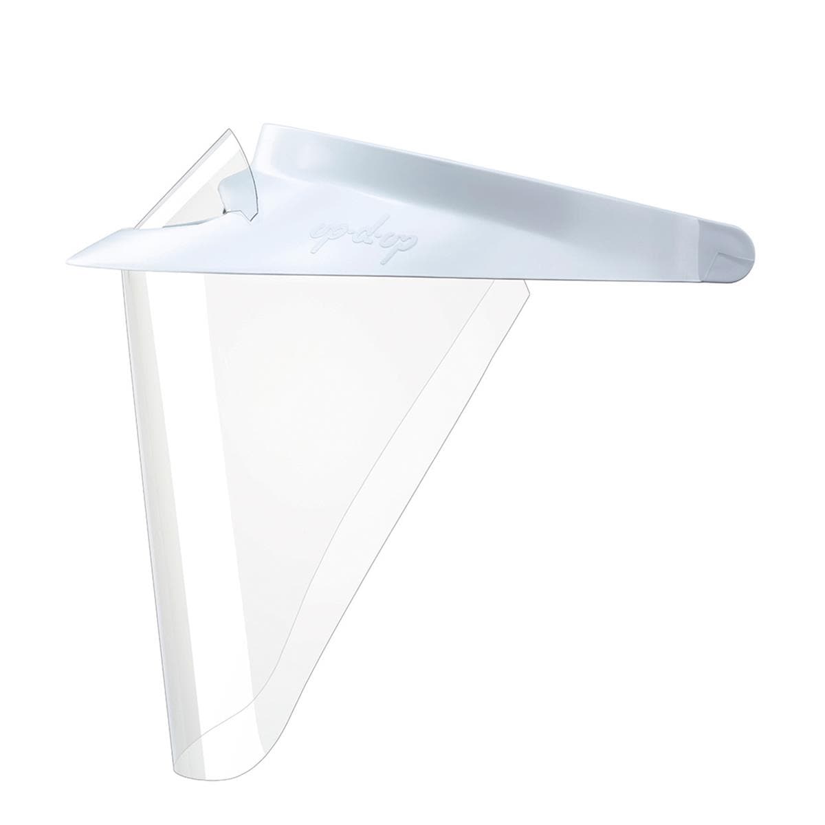 OP D OP Face Visor 8cm Medium White