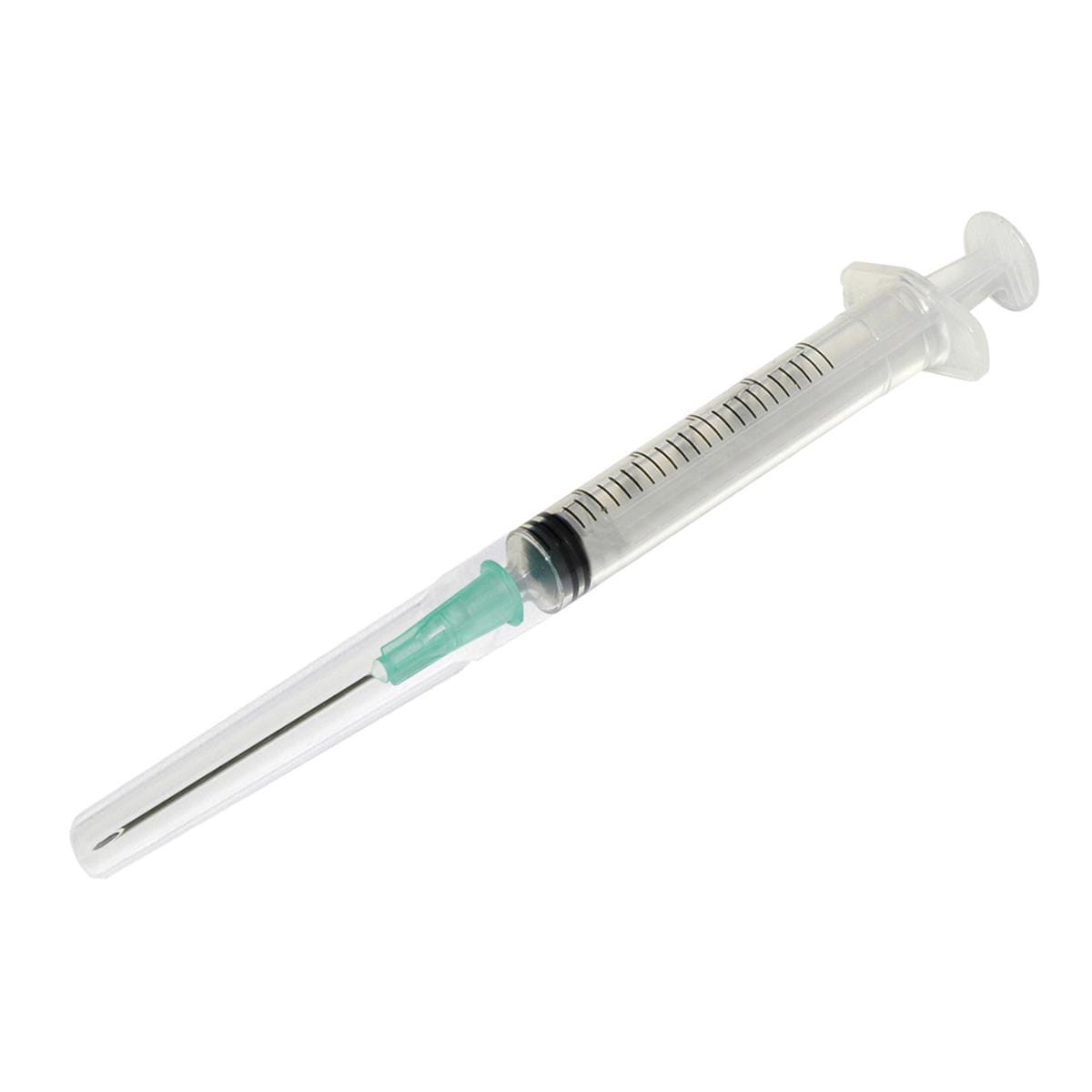 Syringe 2.5ml Needle 21G 1.5" Single