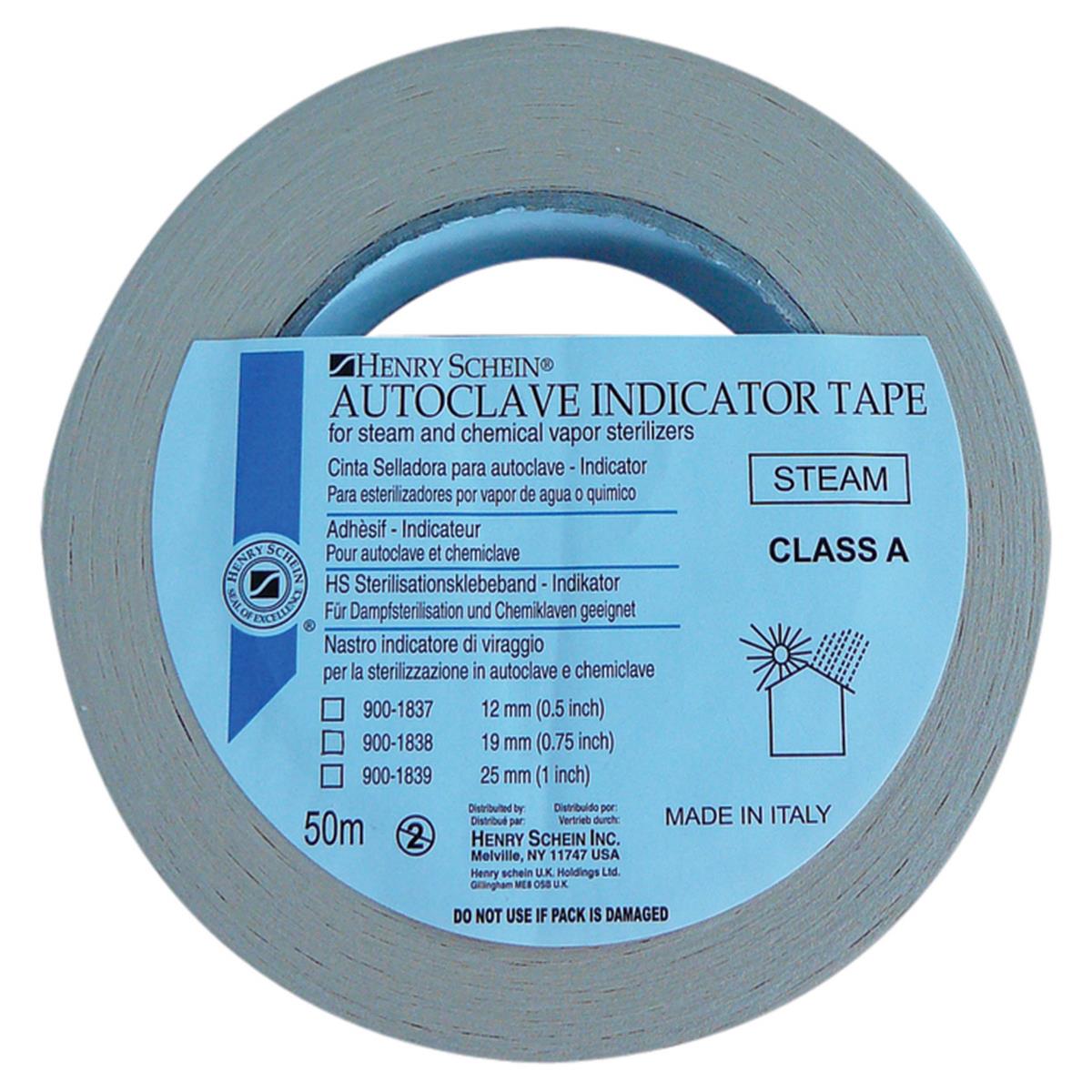 HS Steriliser Indicator Tape 12mm 50m