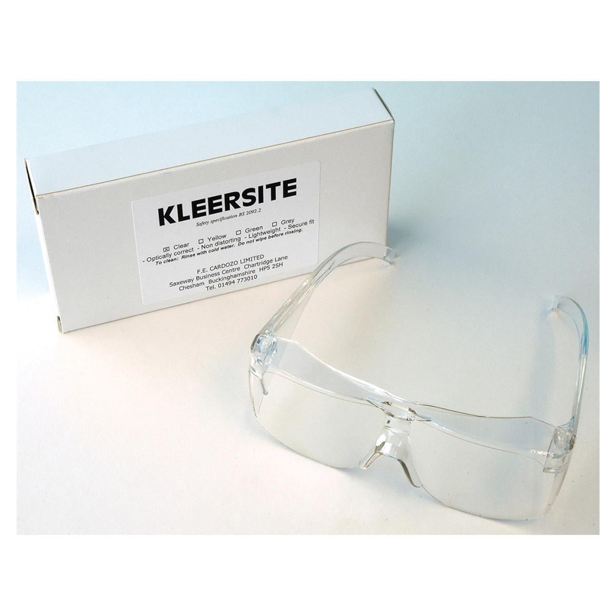 Kleersite Safety Glasses Clear