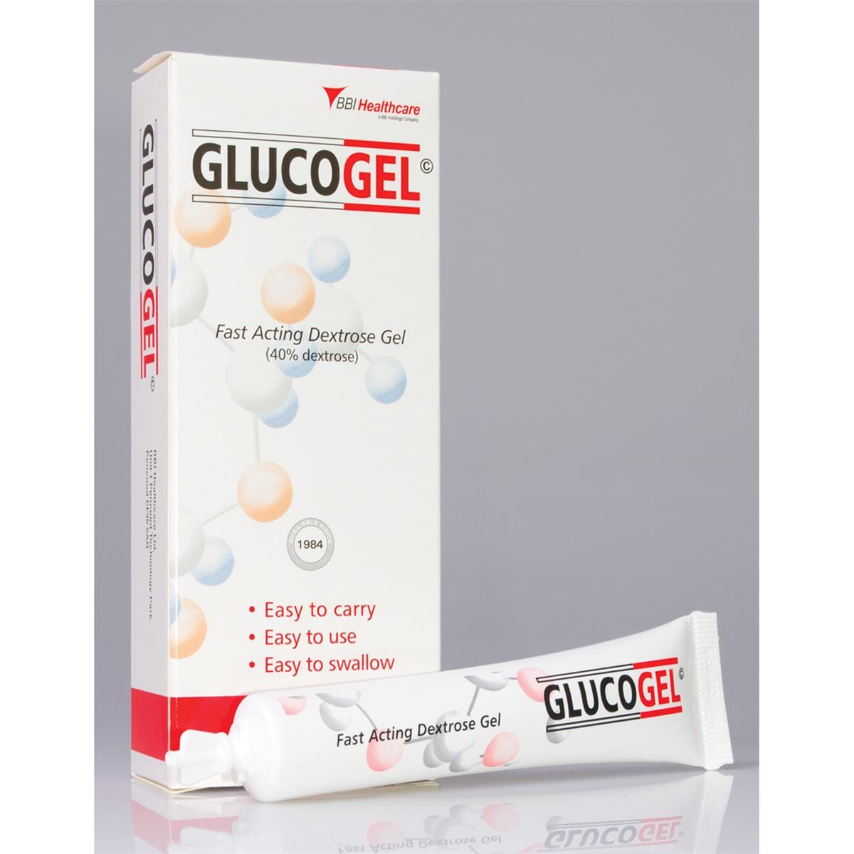 Glucogel Dextrose Gel Tubes 23g 3pk