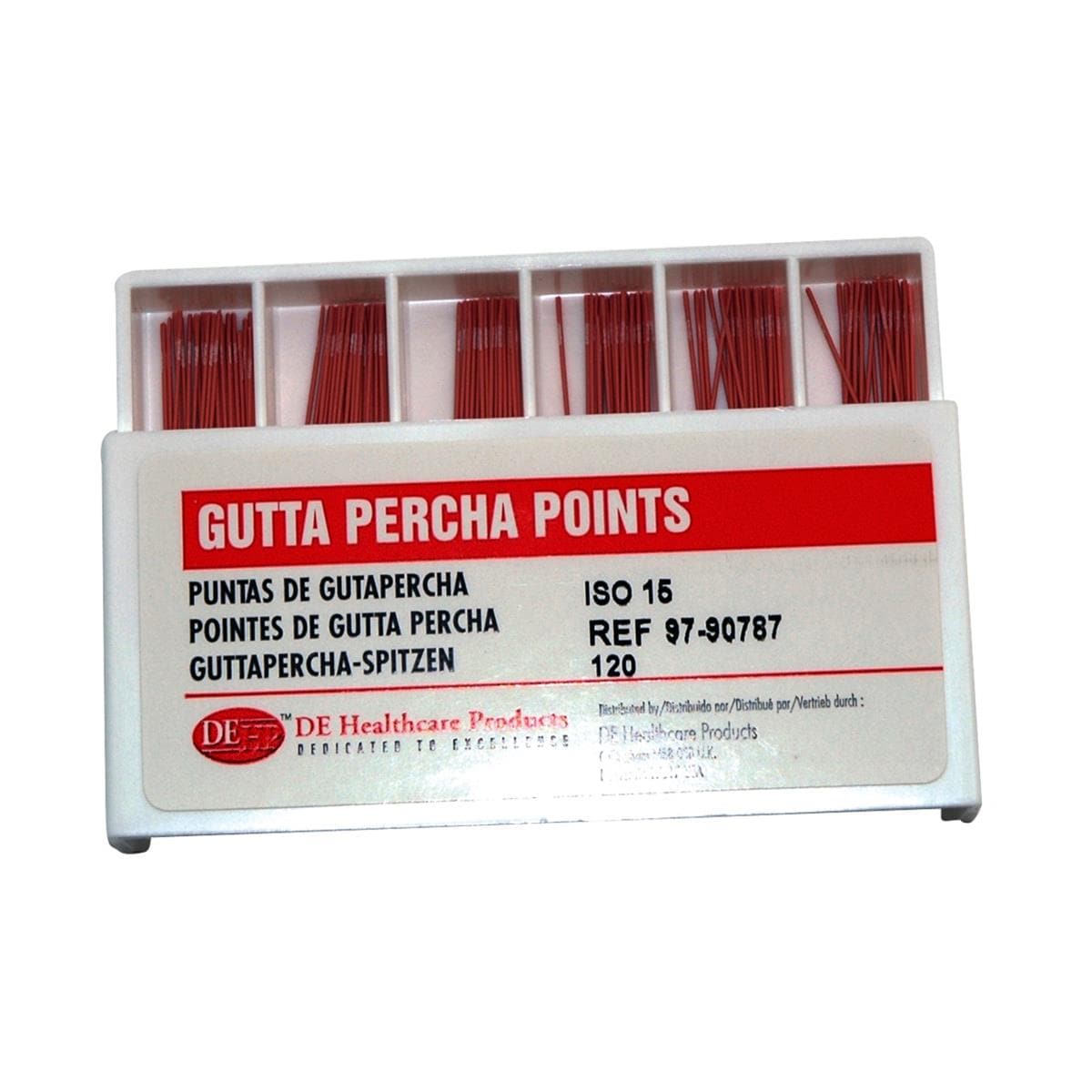 DEHP Gutta Percha Points 15 120pk