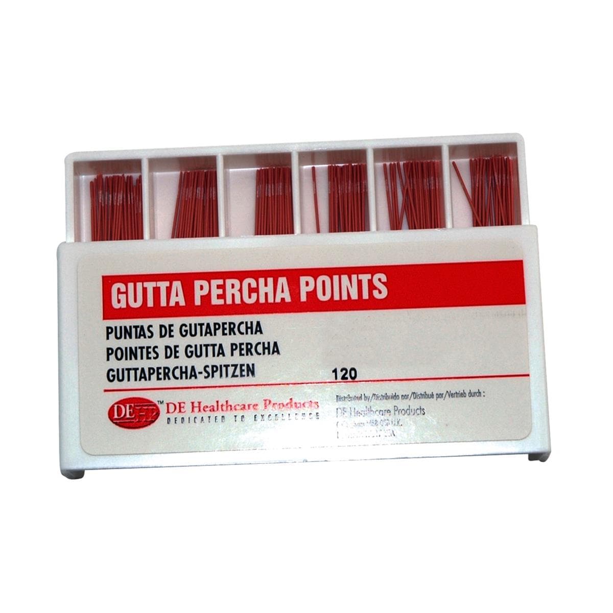 DEHP Gutta Percha Points 30 120pk