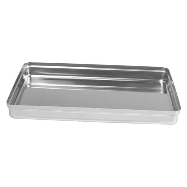 HS Instrument Tray Stainless Steel Solid Lid 18 x 28cm