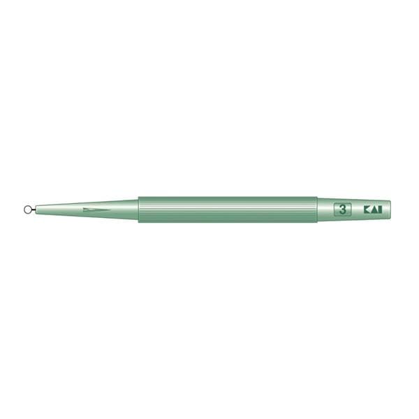 KAI Disposable Dermal Curette 3mm 20pk