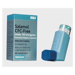 Salbutamol Inhaler CFC Free 100mcg 200 Dose