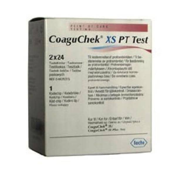 Roche CoaguChek XS And XS Plus Test strips 48pk