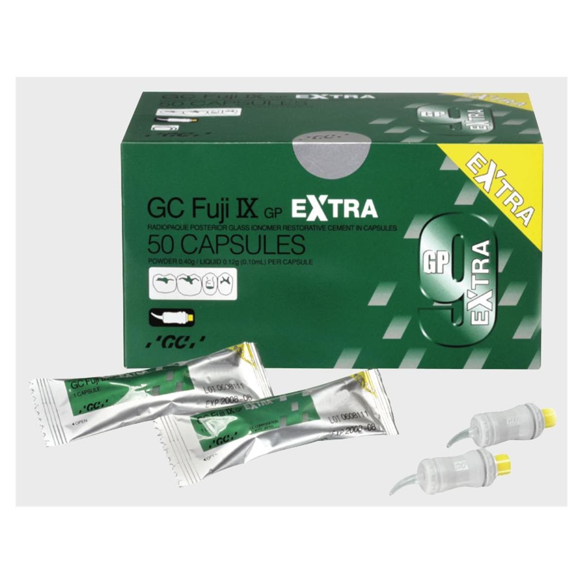 Fuji IX 9 GP Extra GI Capsules A1 50pk