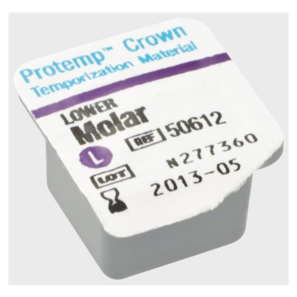 Protemp Crown Material Molar Lower Large Kit 5pk