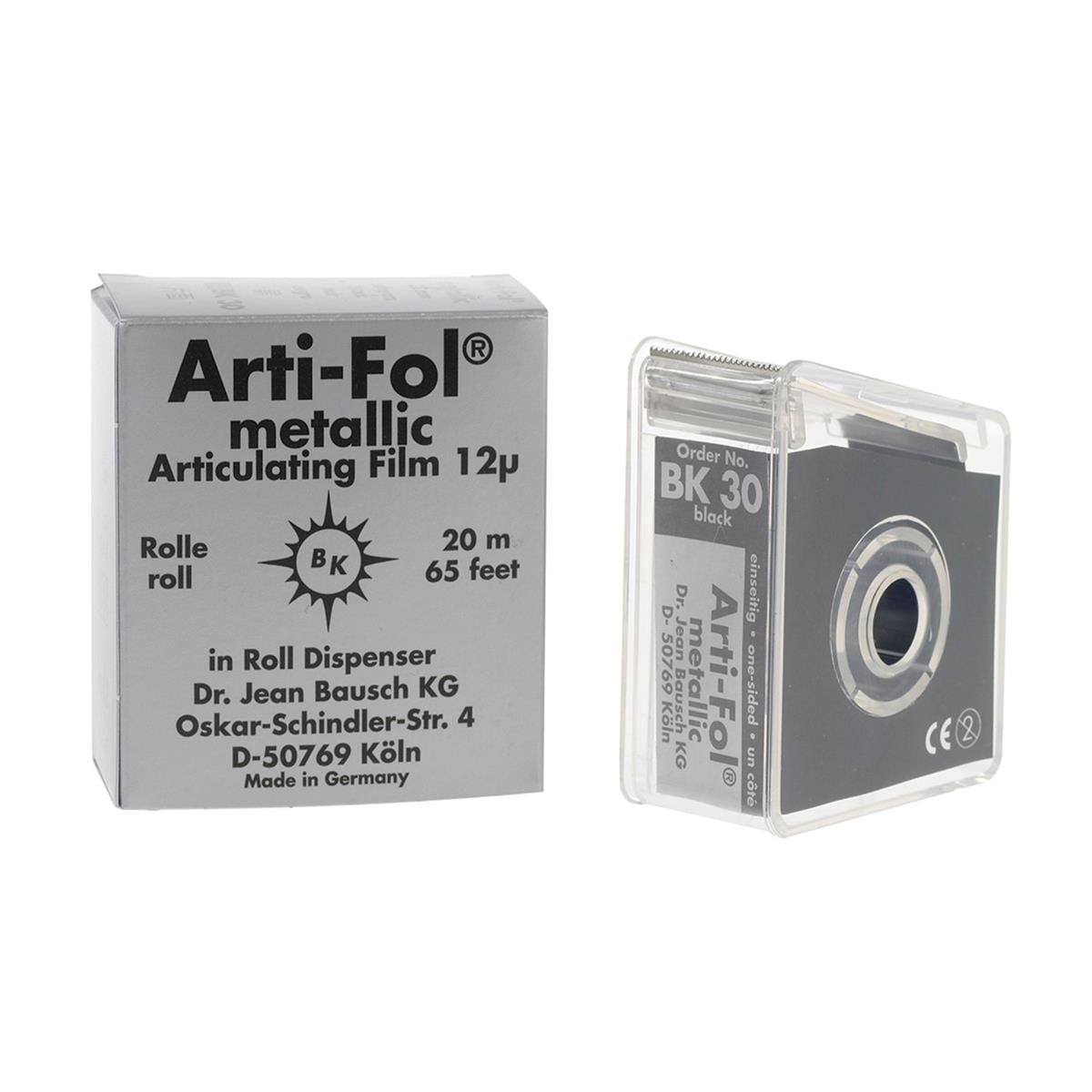 Arti-Fol Metallic Shimstock Film Black BK30