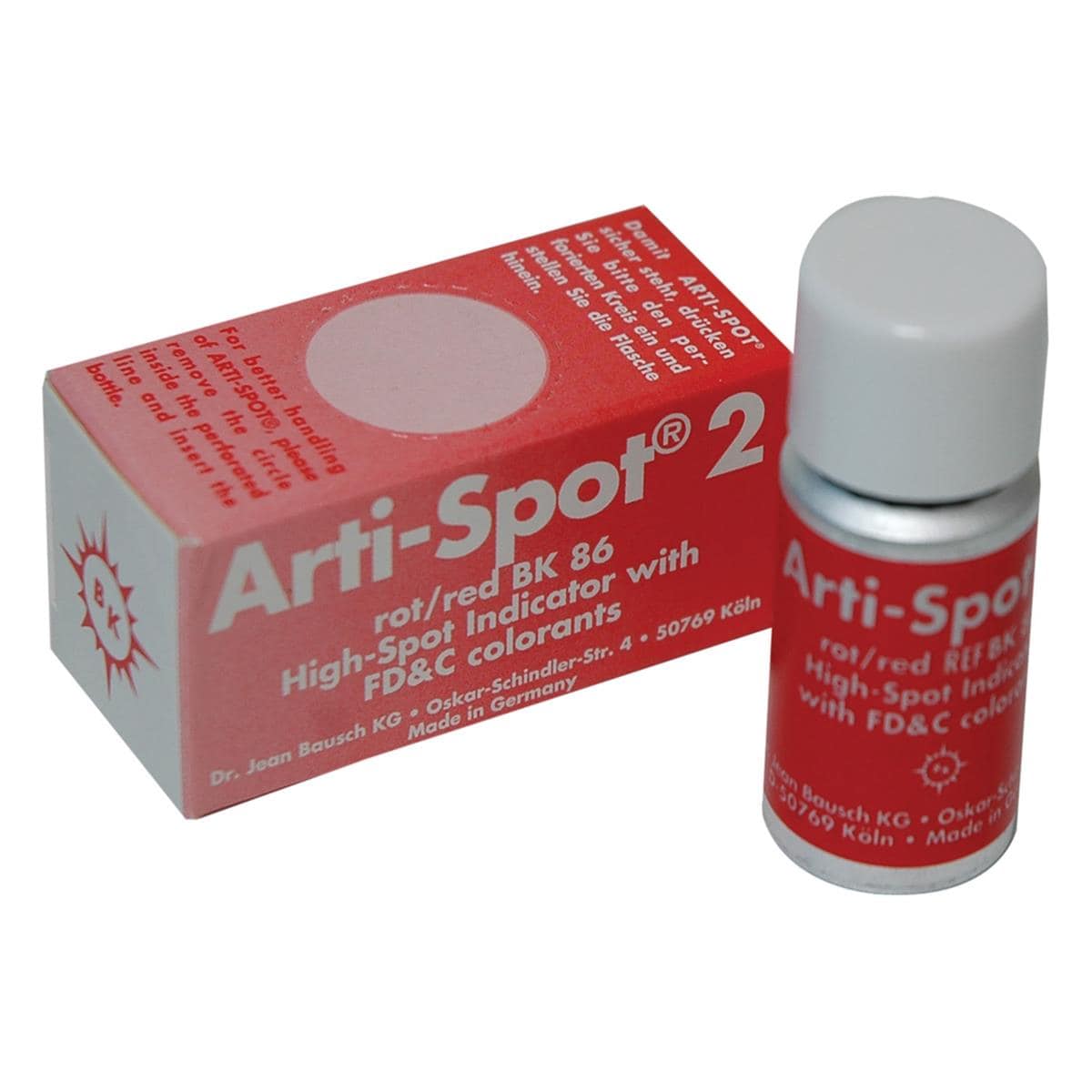 Arti-Spot 2 Highspot Indicator Red 15ml BK86