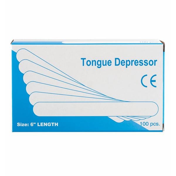 Wooden Tongue Depressor No.84 100pk