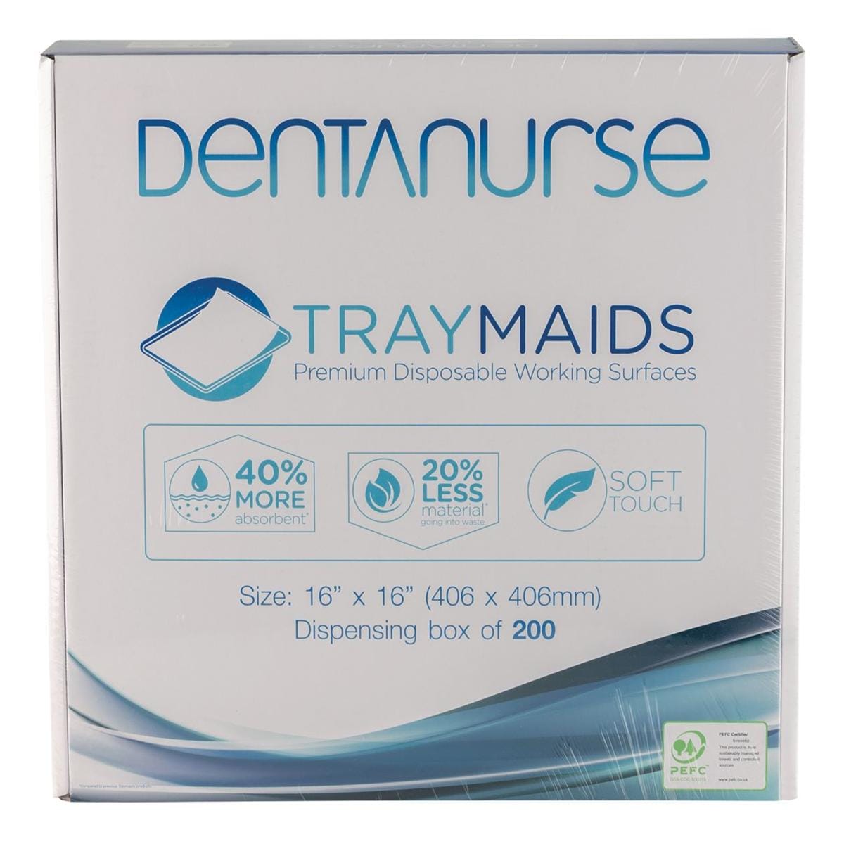 Traymaids 40.6 x 40.6cm 200pk