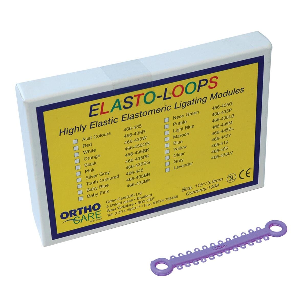 Elast-O-Loop II Ligating Modules Purple