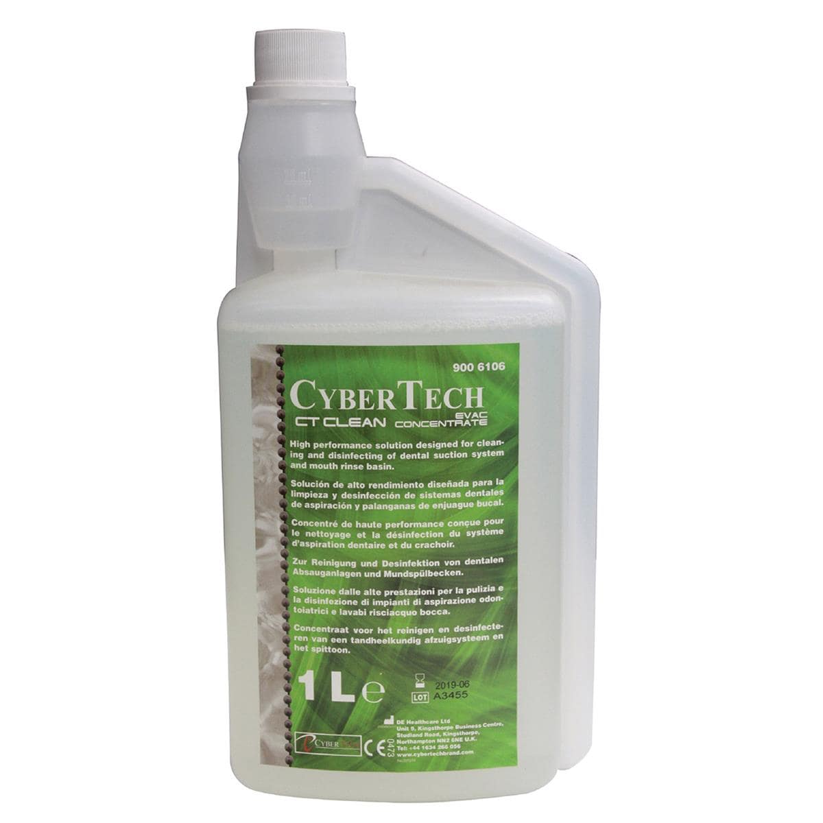 Cyber CT Clean Evac Concentrate 2% 1L