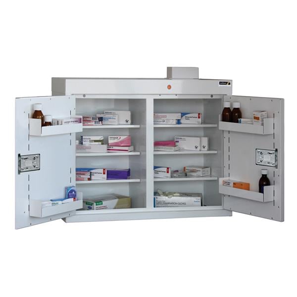 Medicine Cabinets 6 Shelves/6 Trays/ 2 Doors 600 x 800 x 300mm
