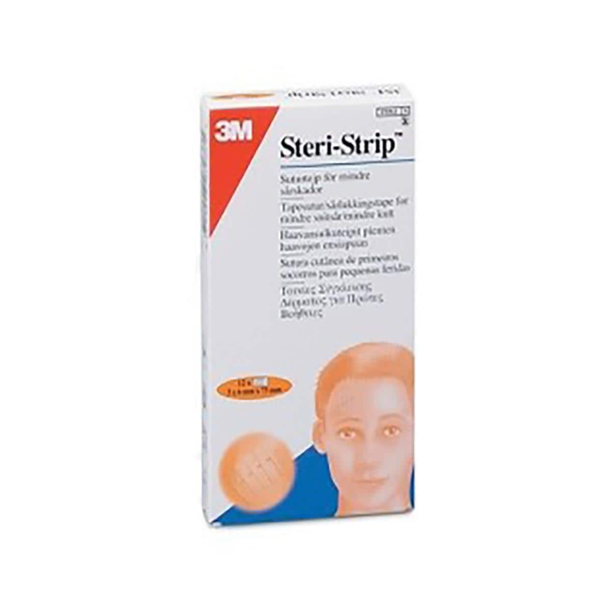 Steri-Strip Skin Closure 3 Strips 6 x 75mm 12pk