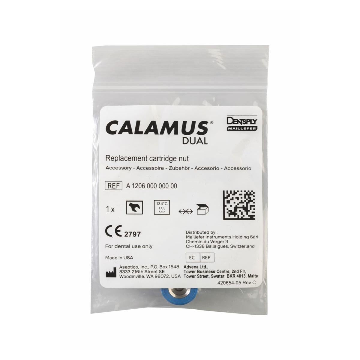 Calamus Dual Replacement Cartridge Nut