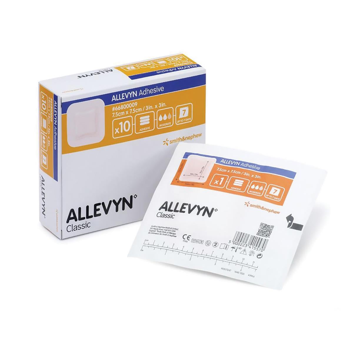 Allevyn Adhesive Dressing 12.5 x 12.5cm 10pk