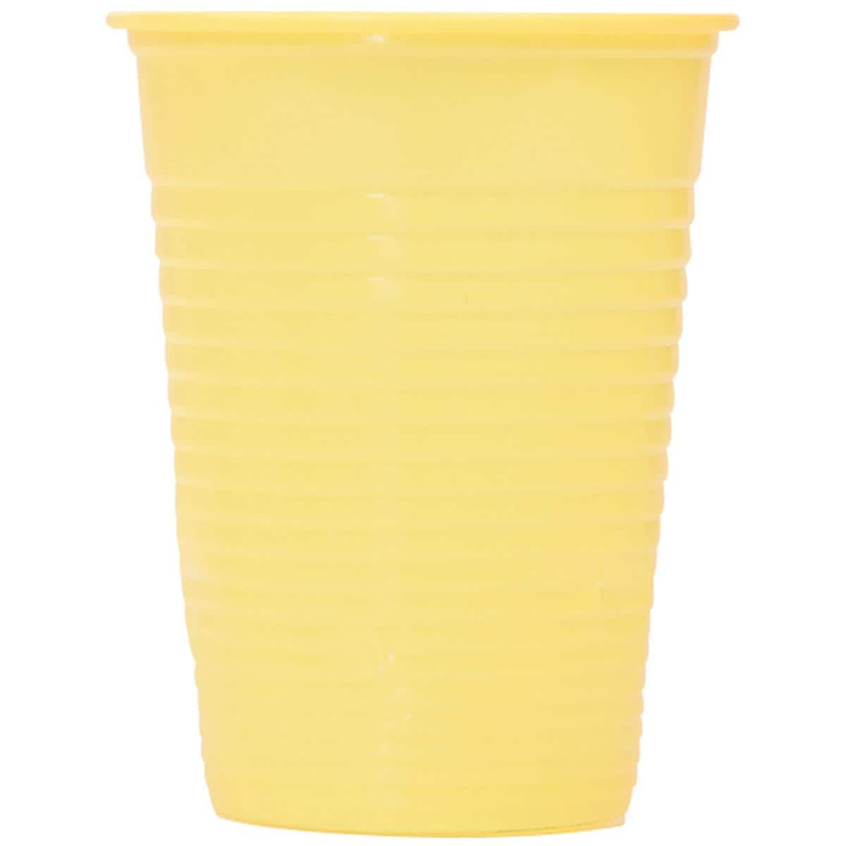 DEHP Beakers Plastic Disposable Yellow 180ml 3000pk