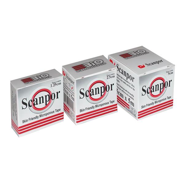 Scanpor Microporous Tape 2.5cm x 5m