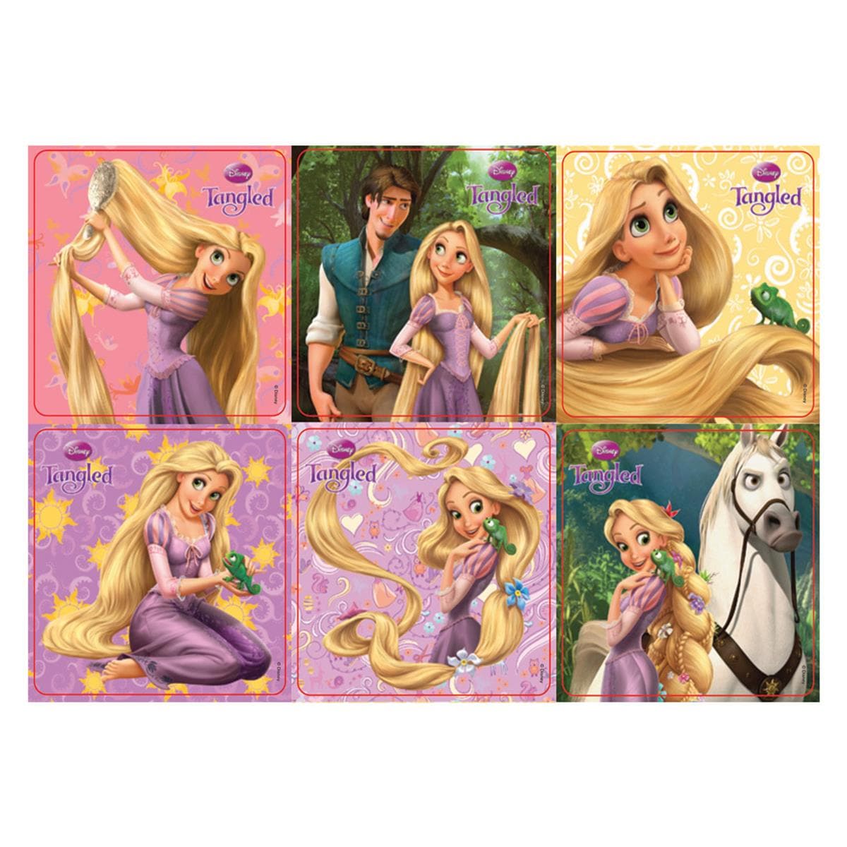 Stickers Disney Tangled 100pk