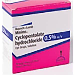 Minims Cyclopentolate 0.5% Single Dose 20pk