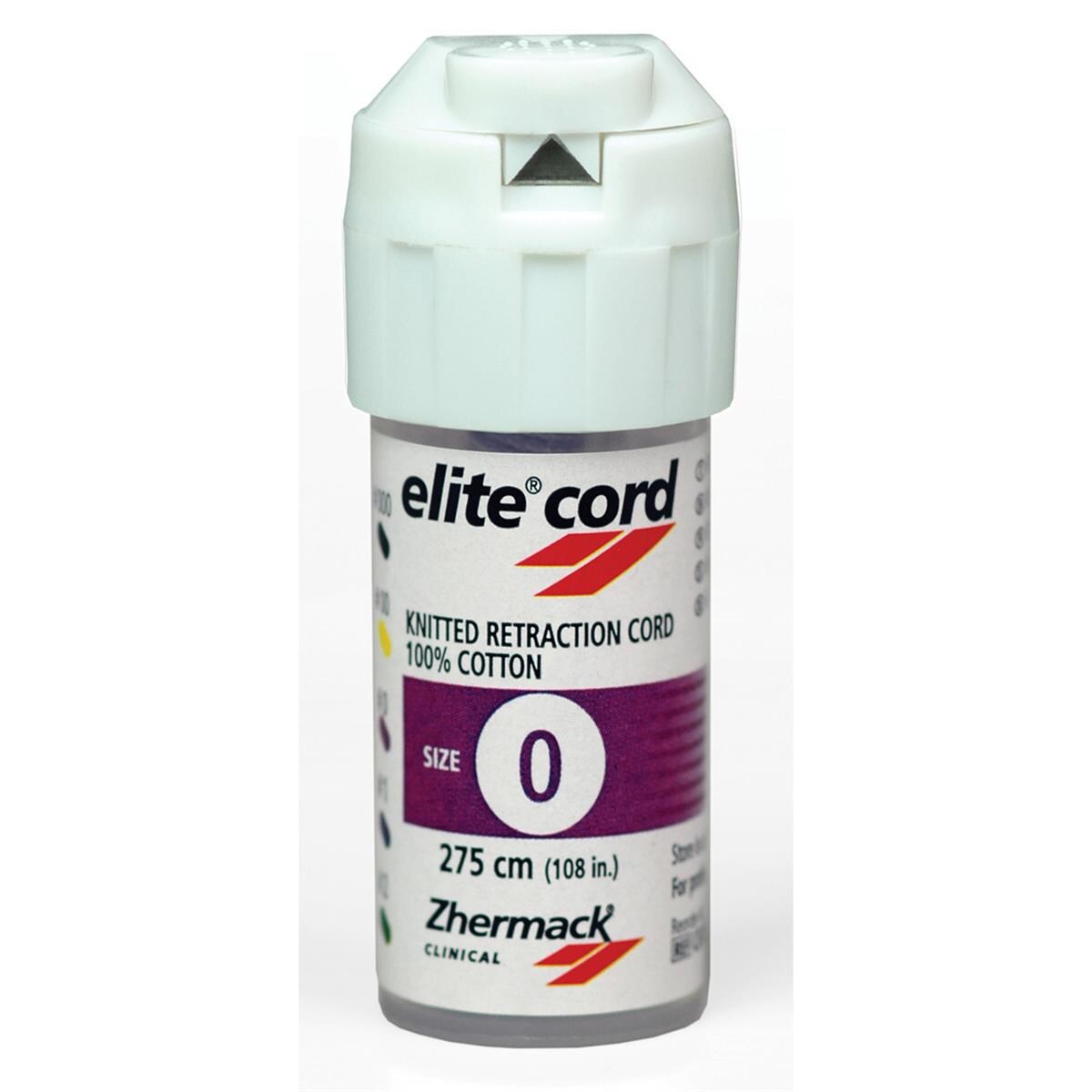 Elite Cord N/Imp Knitted Retraction Cord Size 0 - Kent Express Dental ...