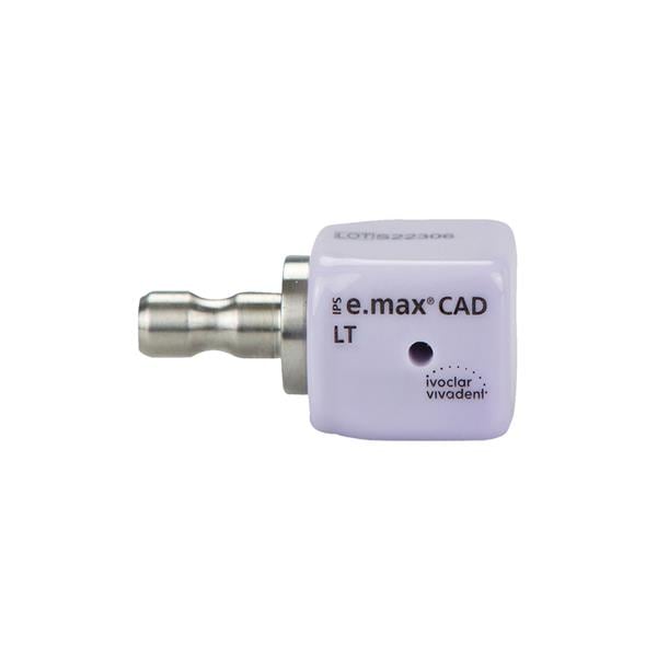 IPS e.max CAD CEREC/inLab (LT) Low Translucency Abutment Shade A1 Size A16 Standard 5pk