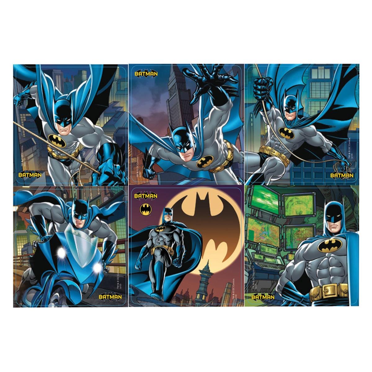 Stickers Batman Comic 100pk