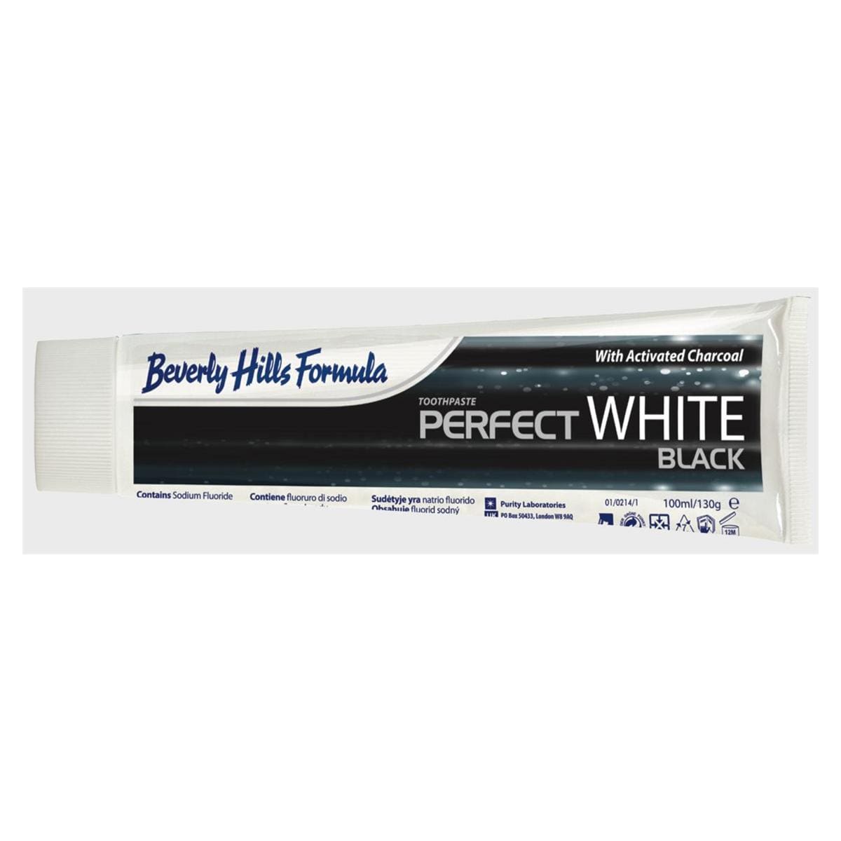 Beverly Hills Toothpaste Perfect Black 100ml 10pk