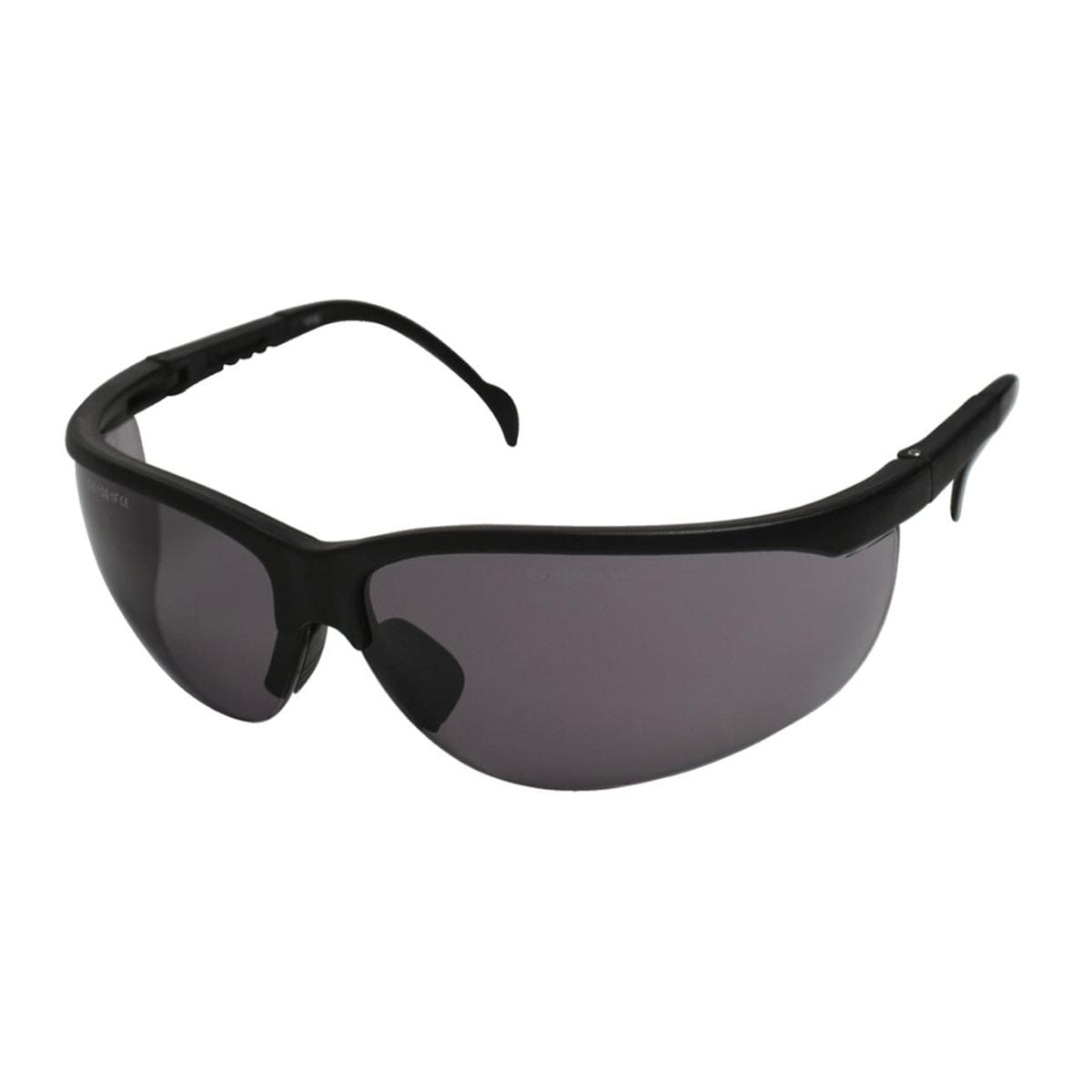 Antifog Black Safety Glasses with Adjustable Sides