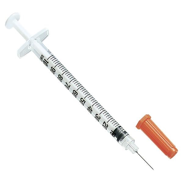 BD Insulin Syringe 1ml W/30GAx8mm Needle 200pk