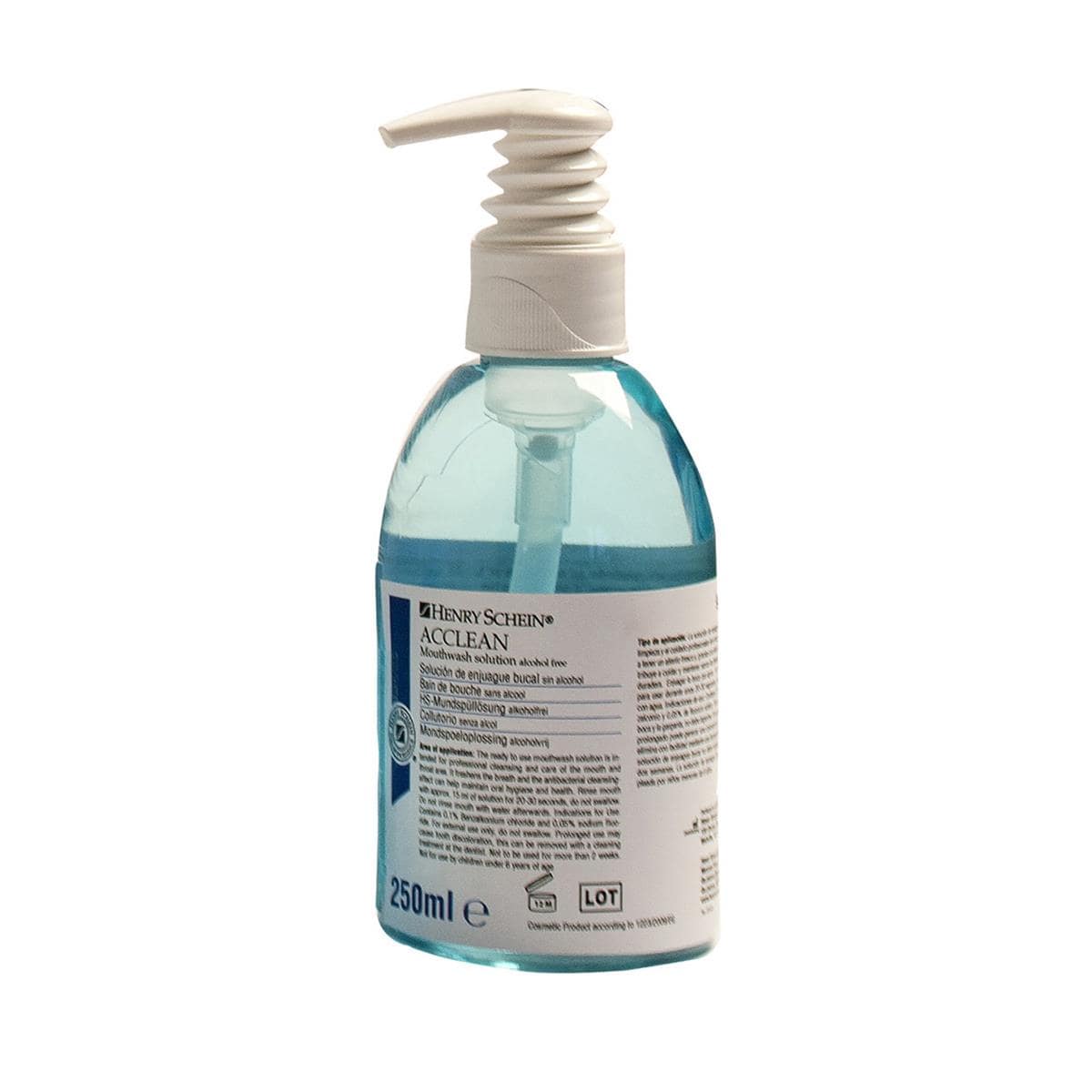 ACCLEAN Mouthwash Alcohol-Free 250ml with dosing pump