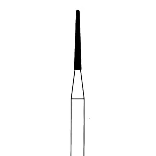 Meisinger Diamond Bur FG 852G 012 Coarse 5pk