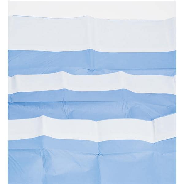 HS Surgical Adhesive Drape 75x90cm Blue (5cm adhesive strip) - Sterile