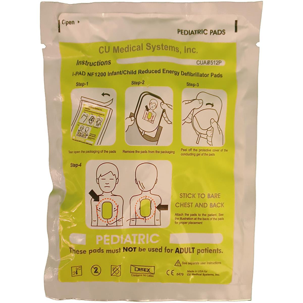 iPad AED SP1 Defibrillator Pads Paediatric