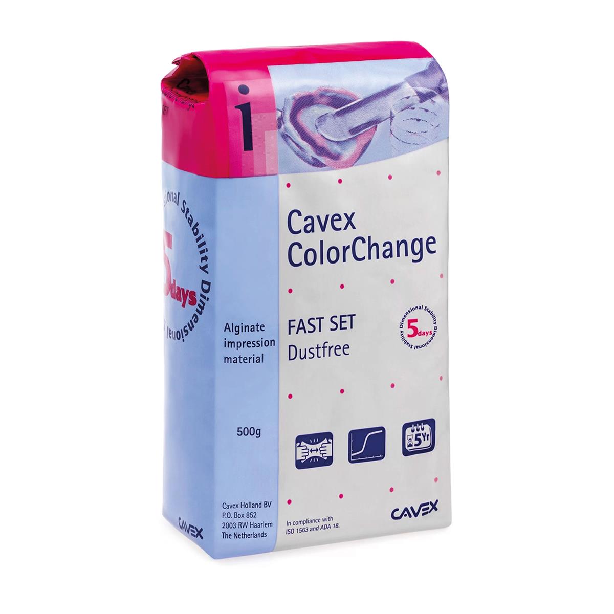 Alginate ColorChange Cavex 500g