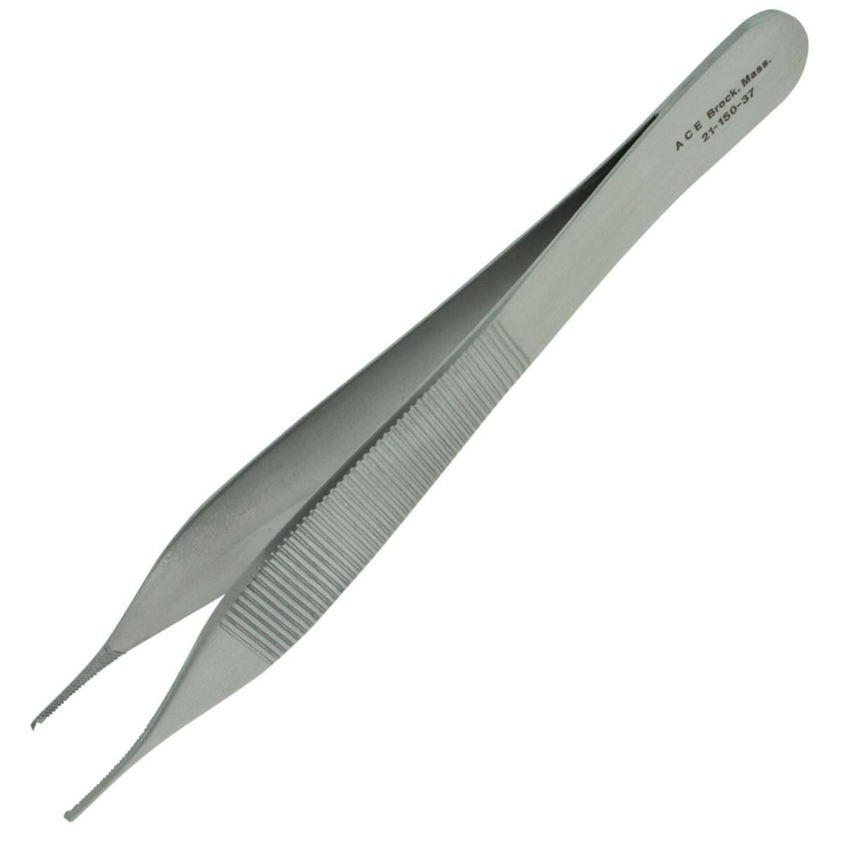 Adson Micro Tissue Forceps Straight 1x2 Teeth 12cm