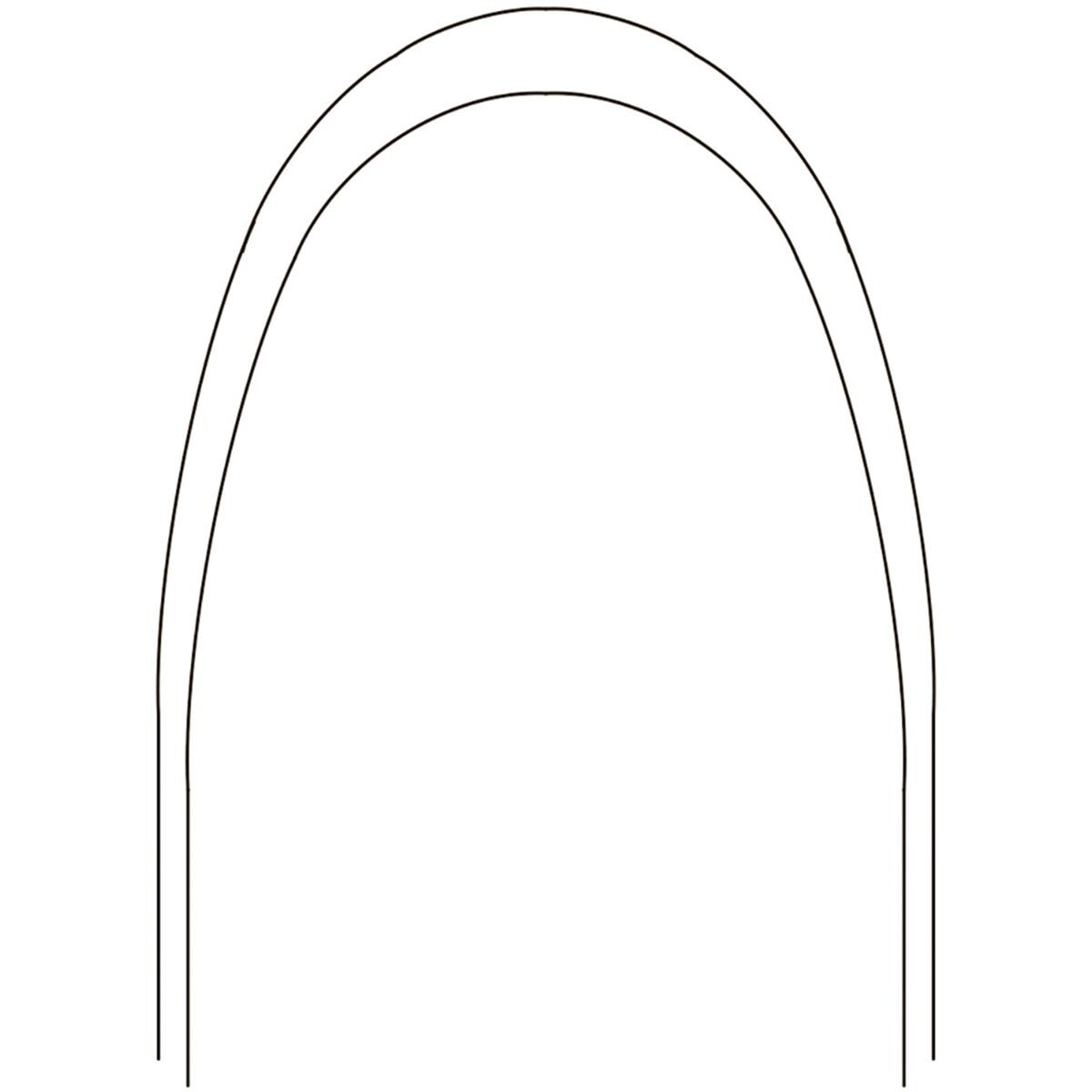 Archwire Bio-Kinetix Oval Arch Form III Shape 014 Lower 10pk