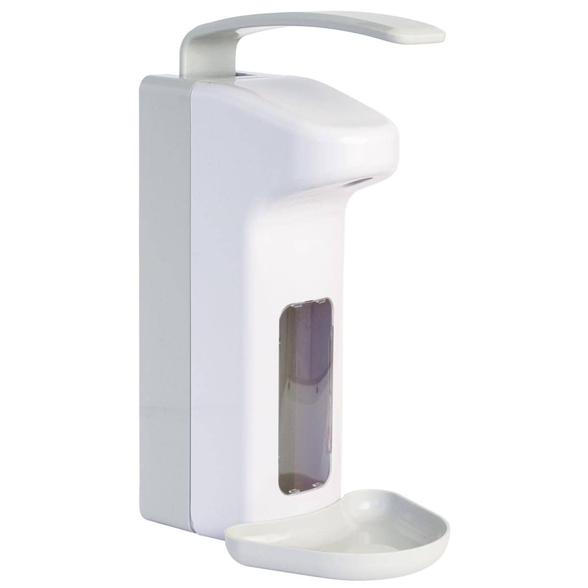 DEHP Dispenser for Hand Disinfection/Soaps 1L Manual Operation - Wall Mounted