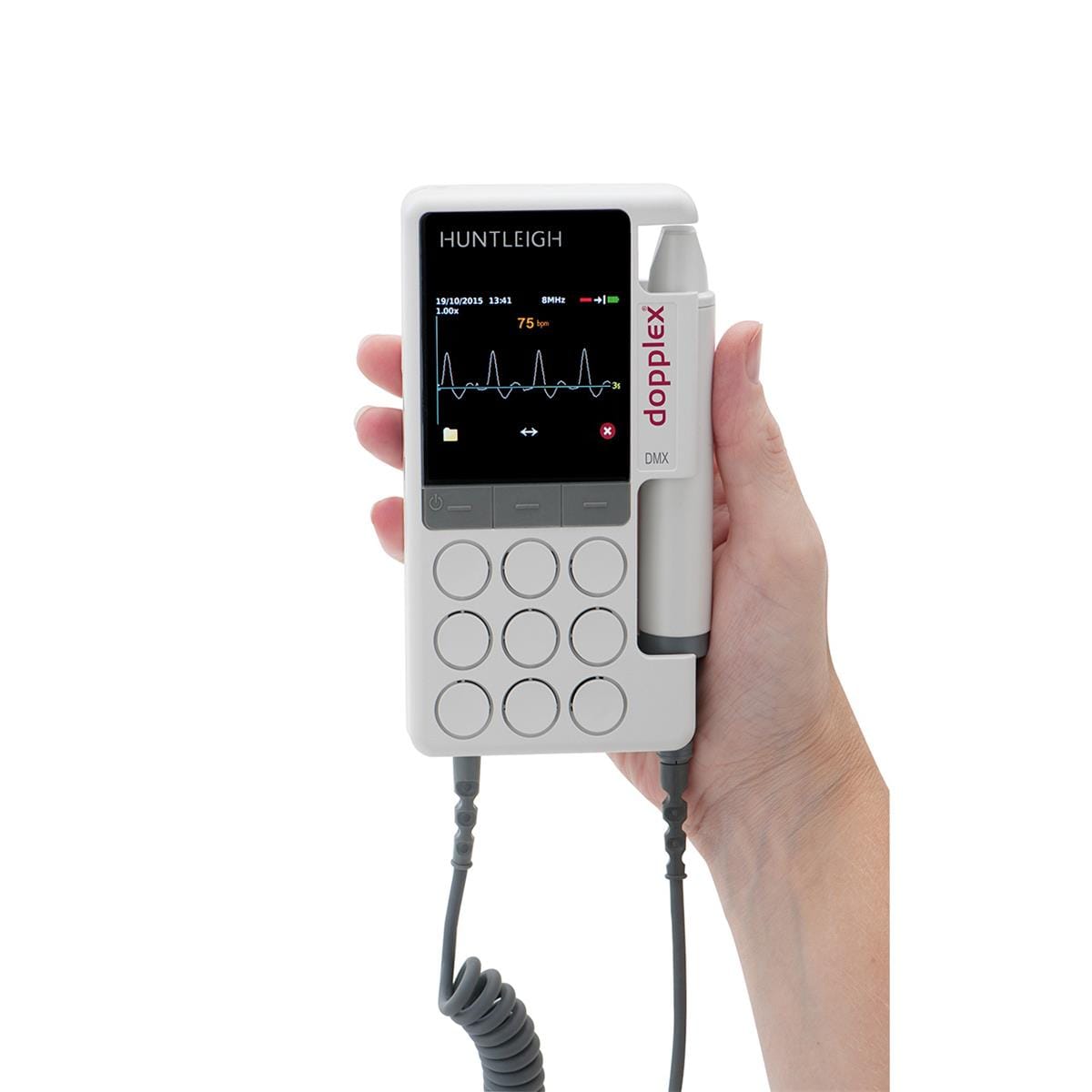 Dopplex DMXR bi-directional digital rechargeable doppler