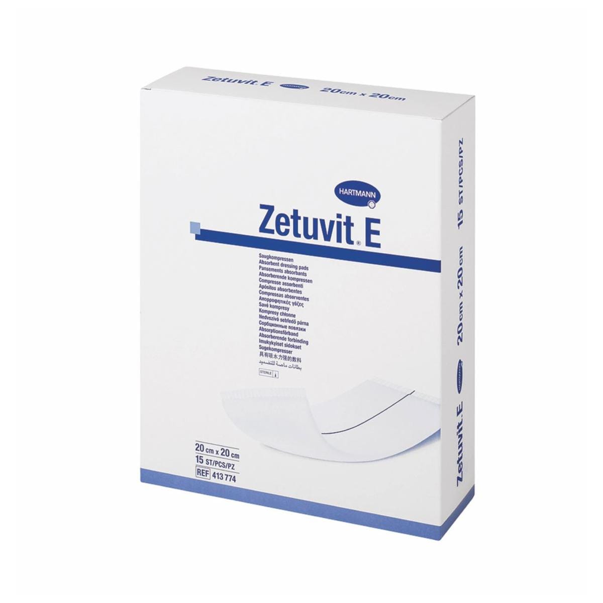 Zetuvit E Pads 20 x 20cm 15pk