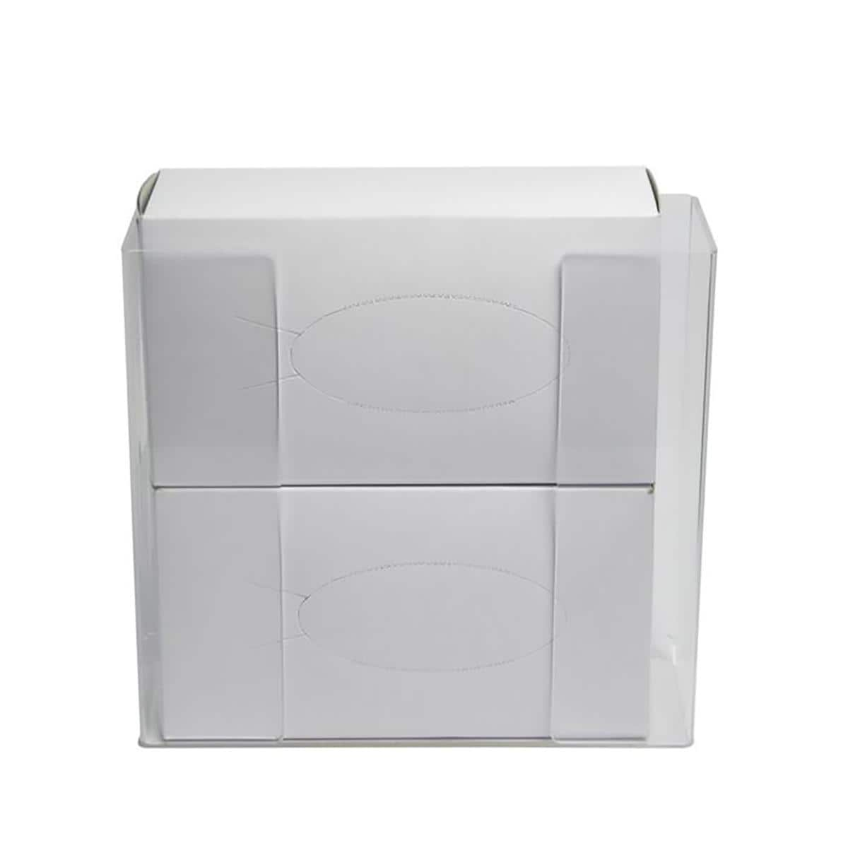 DEHP Glove Dispenser Double 28 x 24 x 9cm