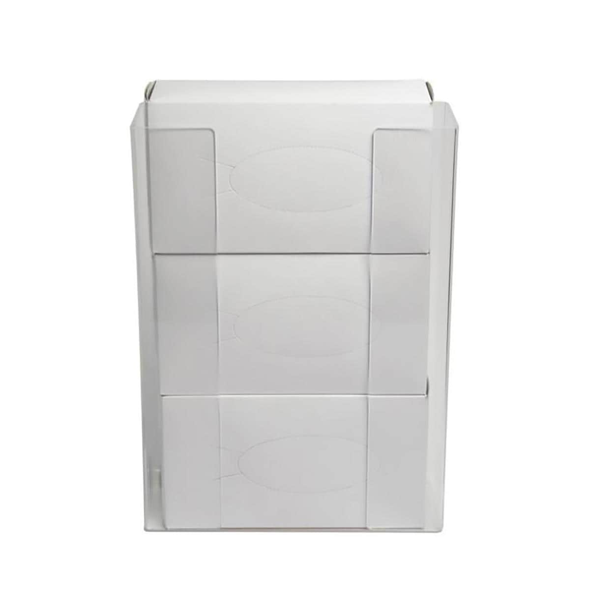 DEHP Glove Dispenser Triple 28 x 36 x 9cm