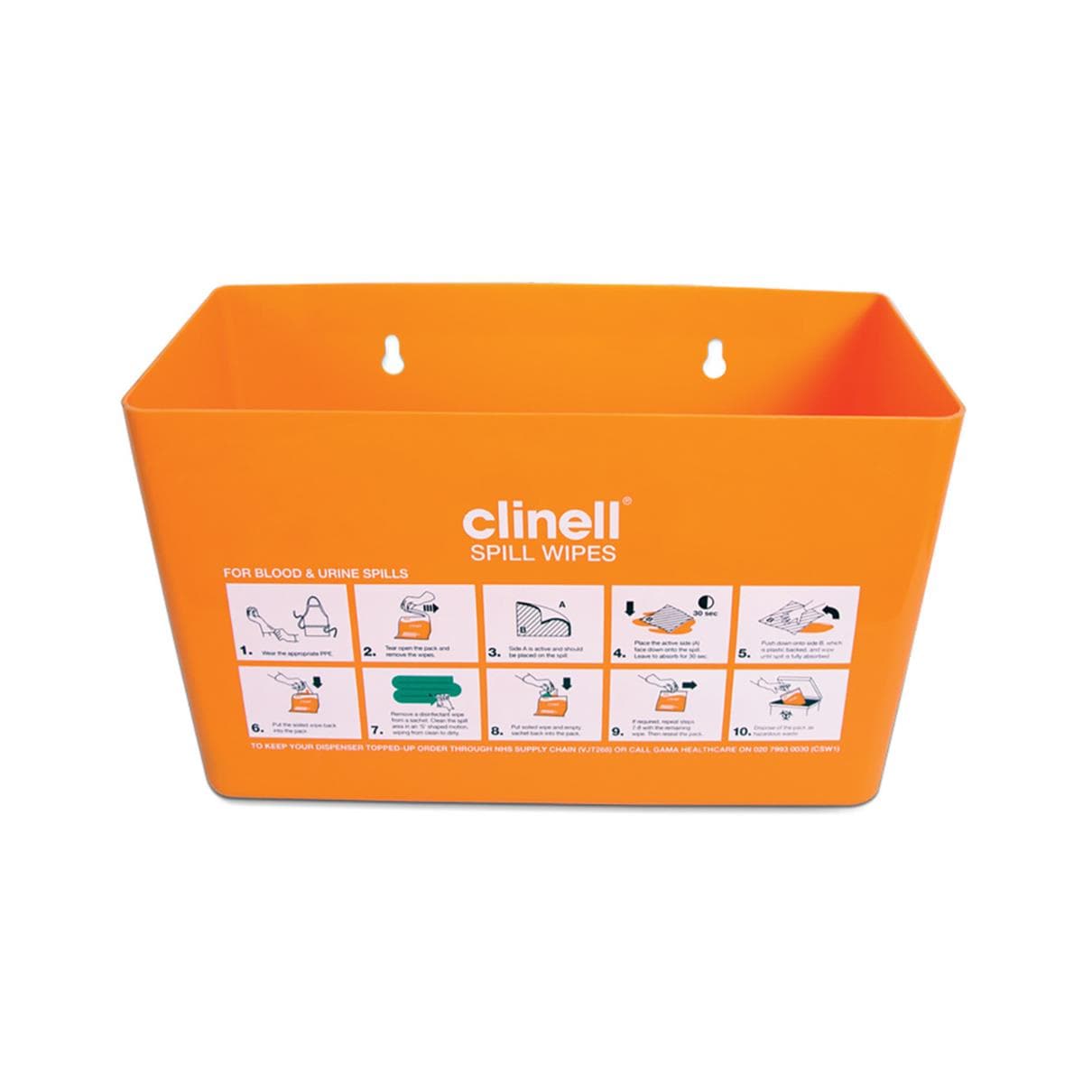 Clinell Spill Wipes Dispenser