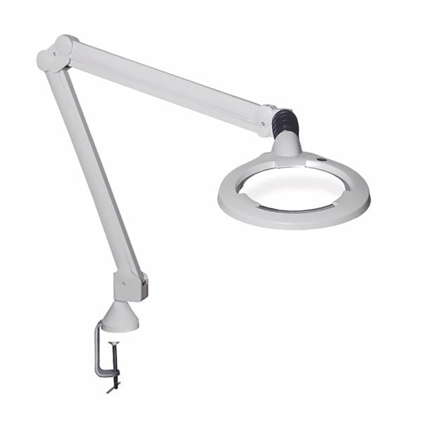 Glamox Circus LED Medical Magnifier 3.5/Clamp Wht